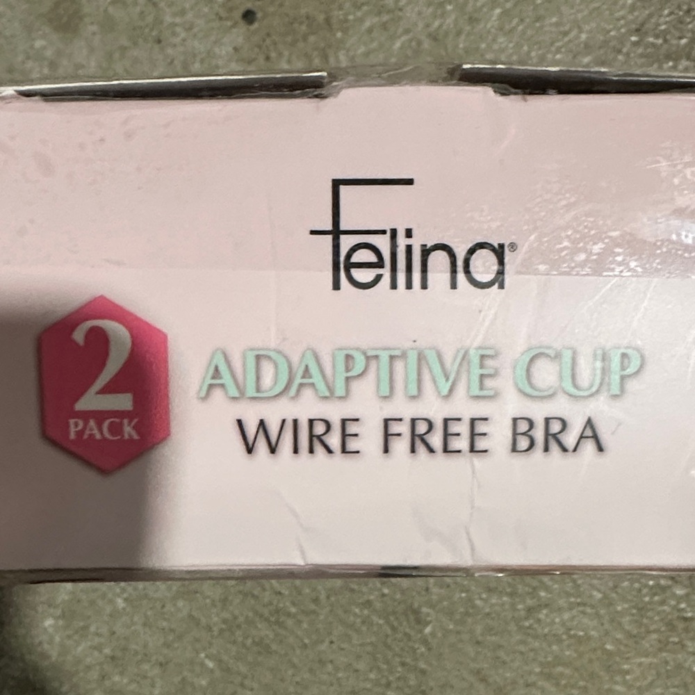 🔴 SOLD 🔴 Felina Adaptive Cup Wire Free Bra - Cream - Picture 7 of 8